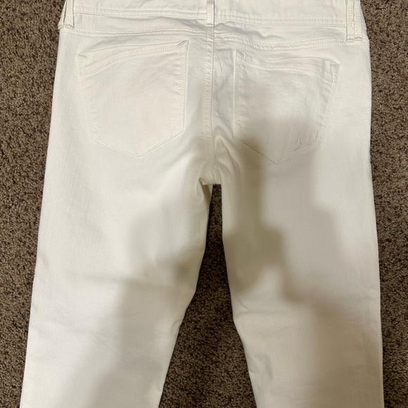Express white cropped skinny Stella low rise jean - Picture 6 of 12